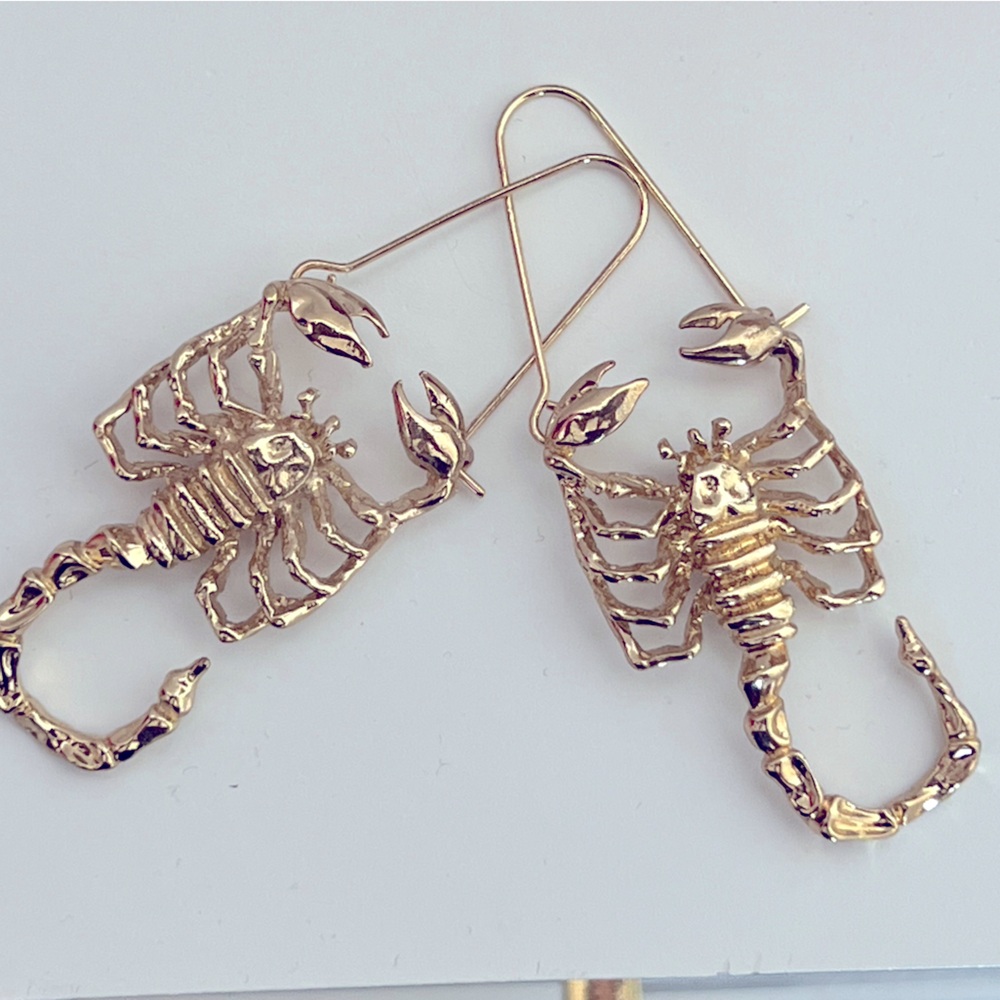 Scorpio earrings